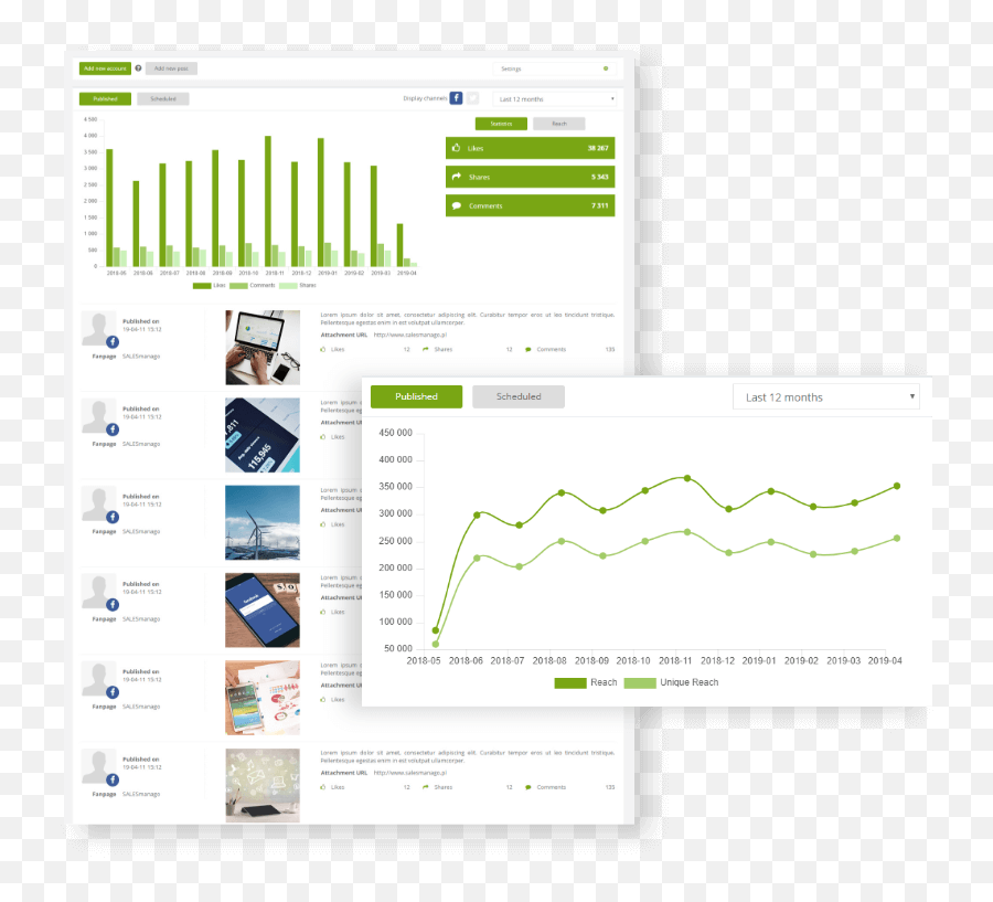 Social Media - Statistical Graphics Png,Social Media Icon Vectors 2014