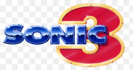 Sonic The Hedgehog 3 - Logo Png