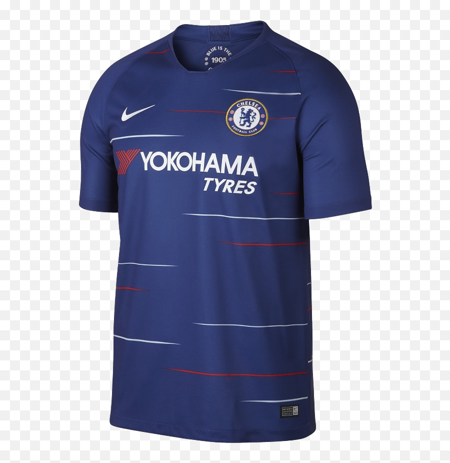 Chelsea Fc 1819 Home Jersey - Yokohama Png,Chelsea Fc Logo