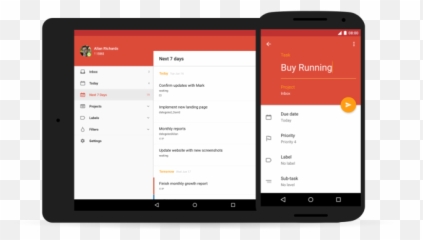 Perfect Checklist App For Your Company - Todoist Android png