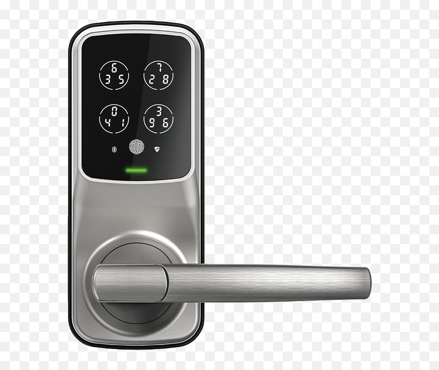 Lockly Lux Compact - Lockly Secure Plus Smart Latch Door Lock With Fingerprint Access Touchscreen Png,Lux Summoner Icon
