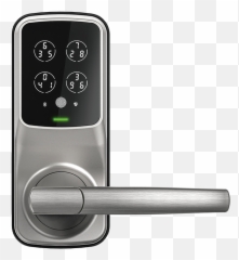 Lockly Lux Compact - Lockly Secure Plus Smart Latch Door With Fingerprint Access Touchscreen png