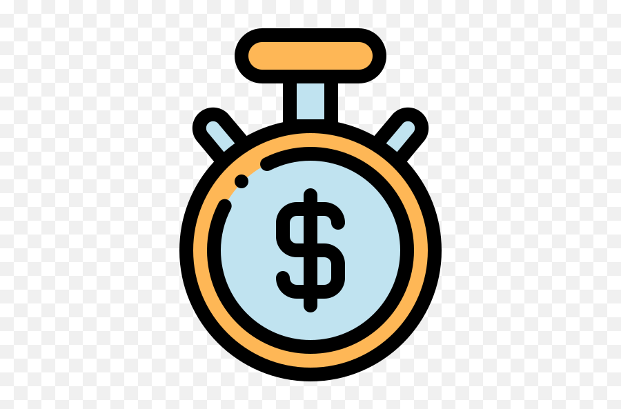Stopwatch Time Timer Free Icon Of Banking Vol - 2 Dinheiro Empresa Png,Stopwatch Icon