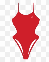 Rose Red Dive One Piece - Boutine png