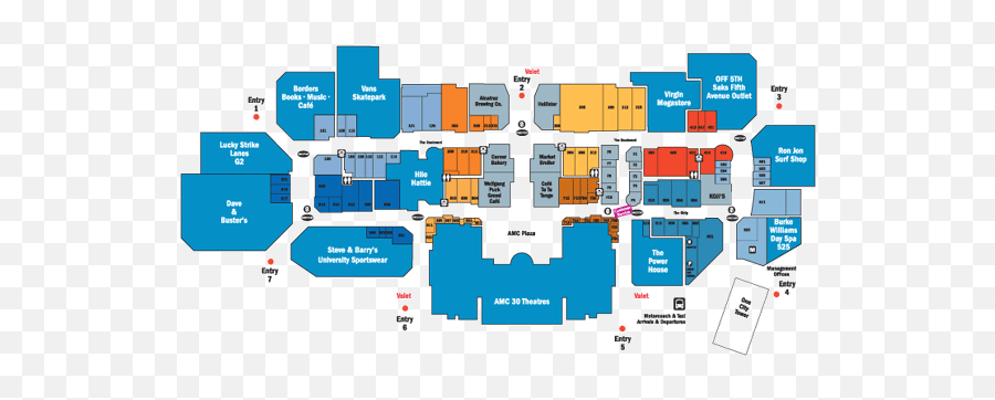 The Outlets - Map The Block Of Orange Png,Sunglass Icon Anaheim