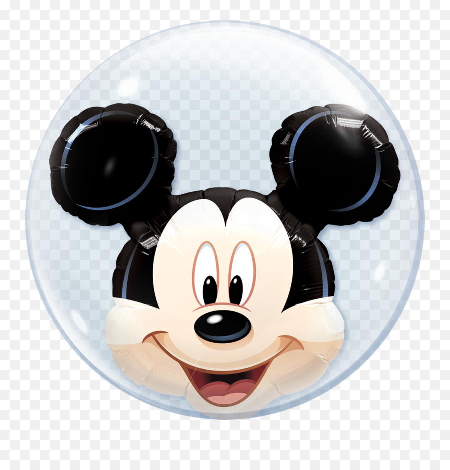 Disney Mickey Mouse Bubble Balloon - Qualatex U2013 Balloonatics Mickey Mouse Gas Balloon Png,Mickey Mouse Ears Icon