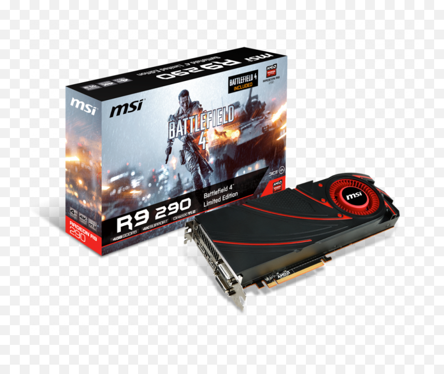 Specification Radeon R9 290 4gd5 Bf4 Msi Global - The Msi Radeon R9 270 Png,Bf4 Icon