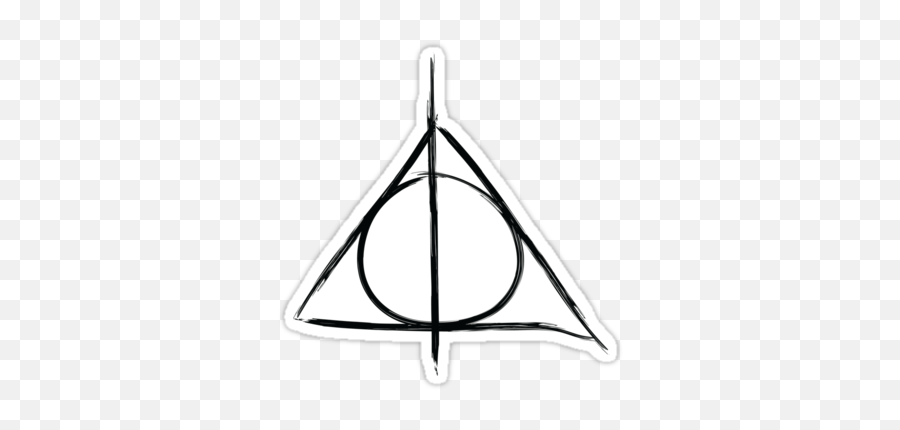 Download Deathly Hallows Harry Potter And Cloaks - Vertical Png,Deathly Hallows Icon