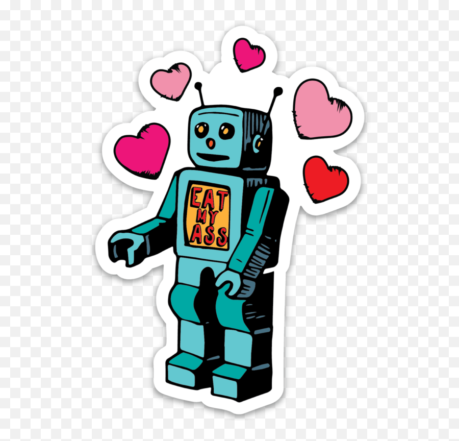 Saucy Robot Sticker - Fiction Png,Feminist Icon Cross Stitch