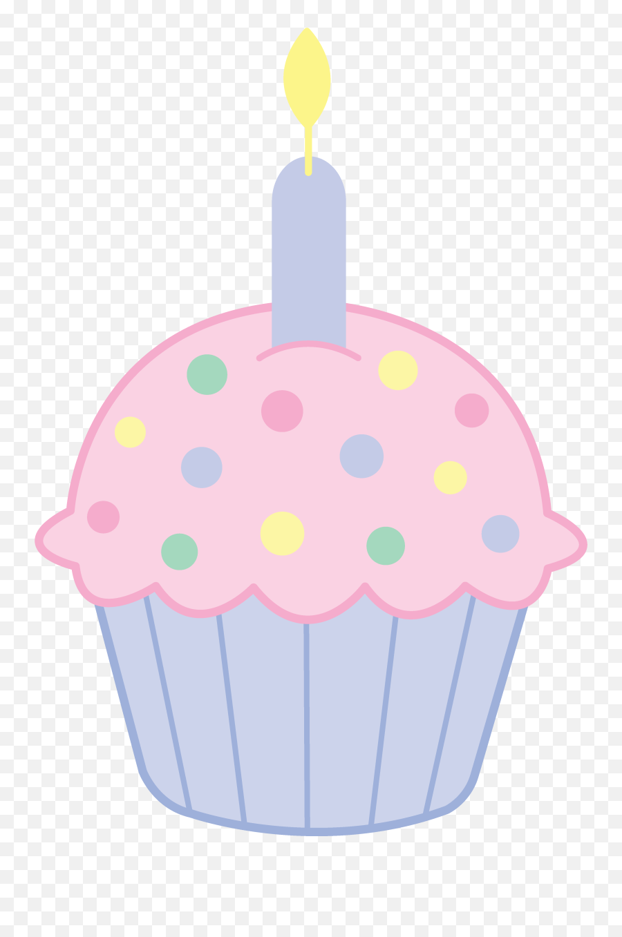 Birthday Cake Png Images - Free Png Library Cupcake With Candle Cartoon Png,Birthday Cake Clipart Png