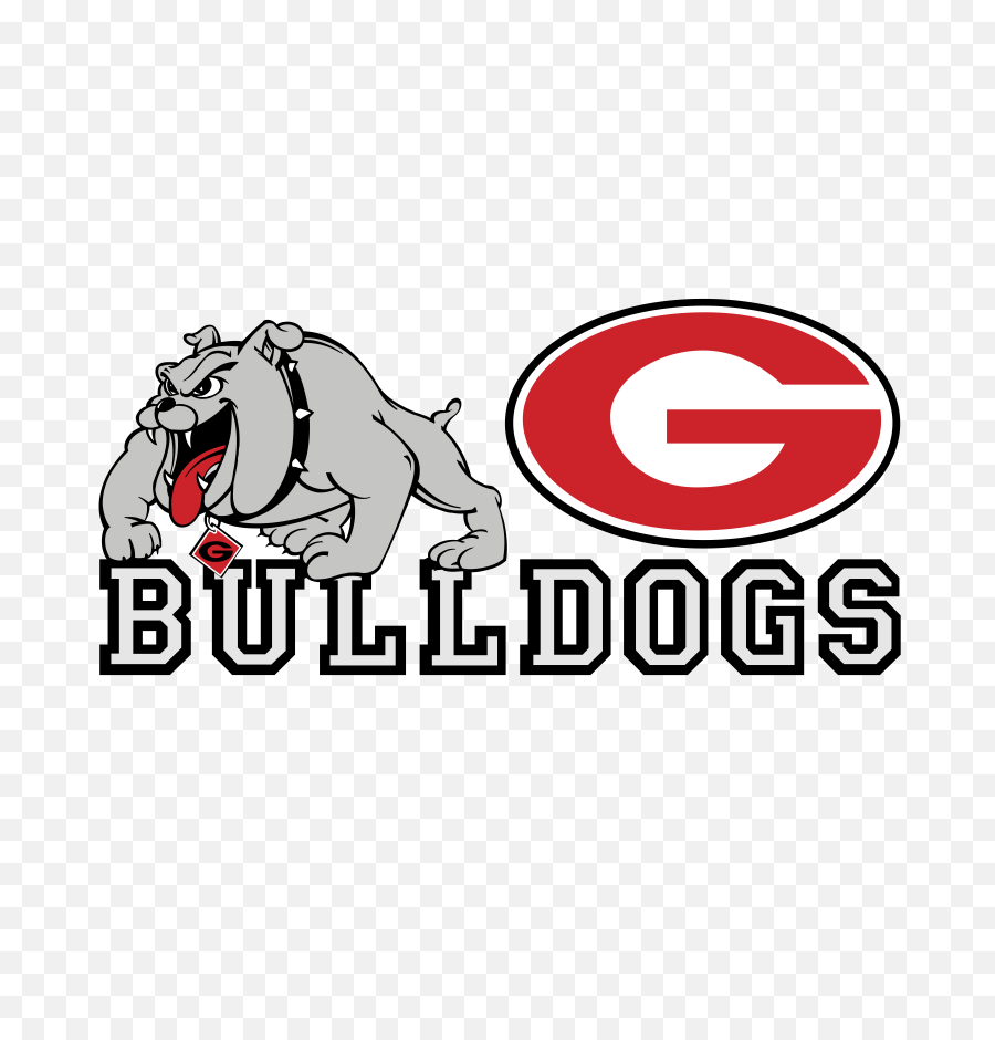 Georgia Bulldogs Logo Png Transparent - Georgia Bulldogs And Georgia Bulldogs And Lady Bulldogs,Bulldog Transparent Background