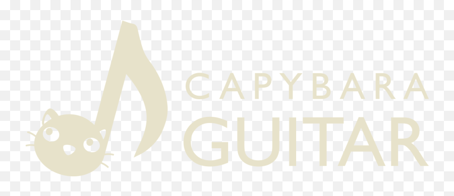 Capybara Guitar U2014 Cheat Sheets And Reference Guides Png Logo