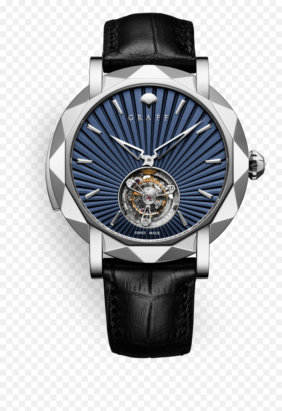 Minute Repeater 47mm Blue Dial White Gold Graff - Iwc 377701 Png,Sunray Png