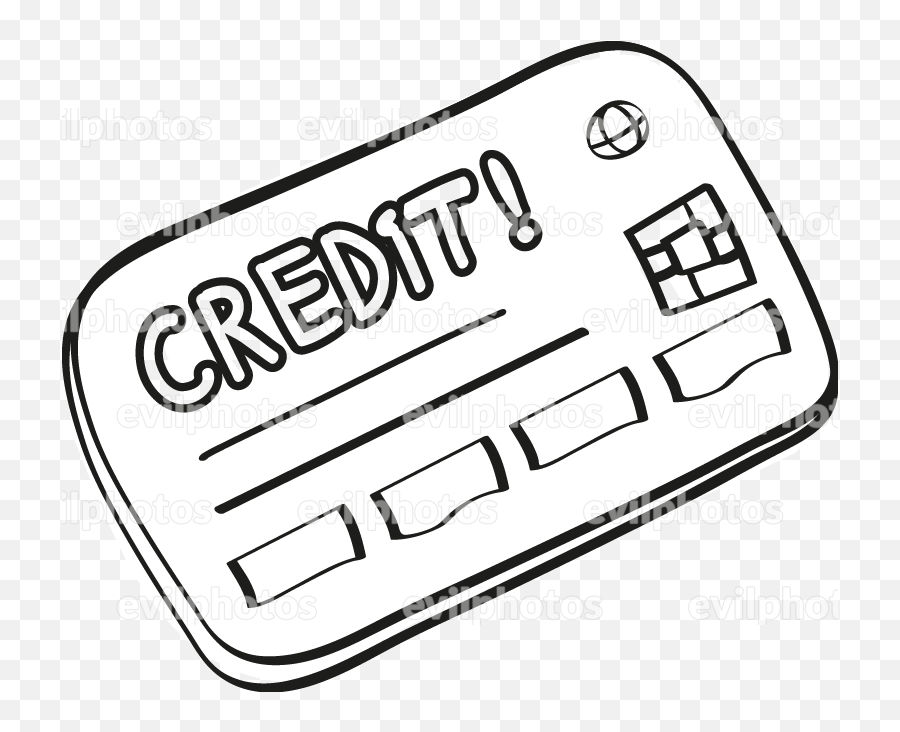 Credit Card Drawing - Diagram Png,Credit Card Transparent Background