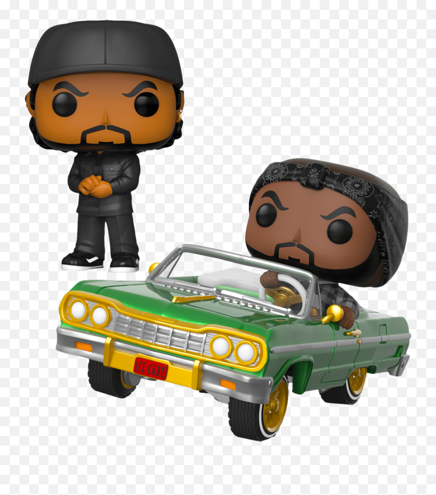 Funko Pop Ice Cube - Straight Outta Popton Bundle Set Of 2 Ice Cube Funko Pop Png,Ice Cube Transparent