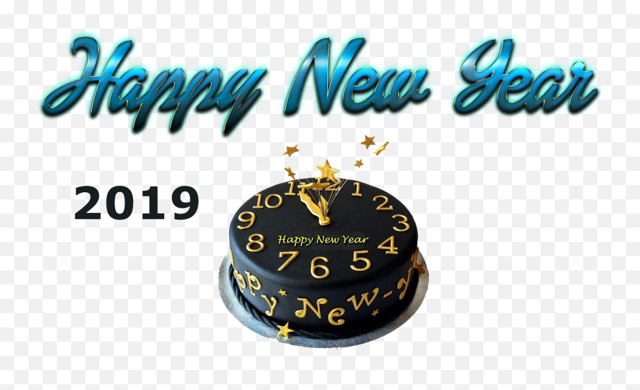 Happy New Year Png Transparent - Happy New Year 2019 Png Happy New Year 2019 Cake,Happy New Year 2019 Png