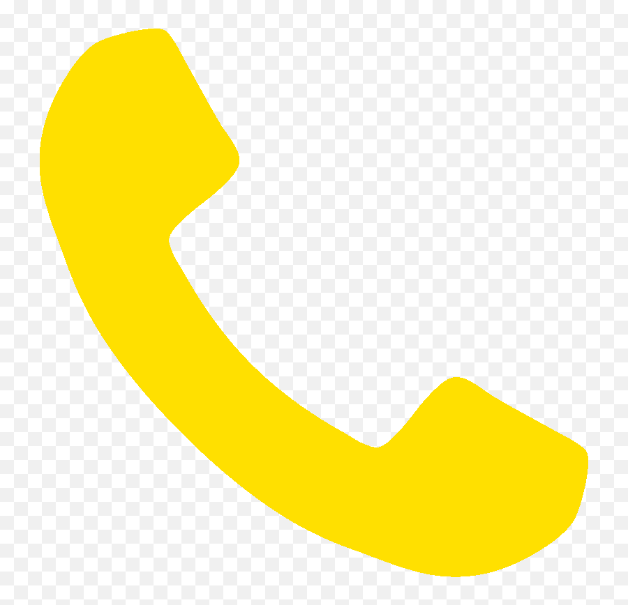 Download Contacts - Yellow Phone Icon Png Full Size Png Phone Icon Png Yellow,Phone Symbol Png