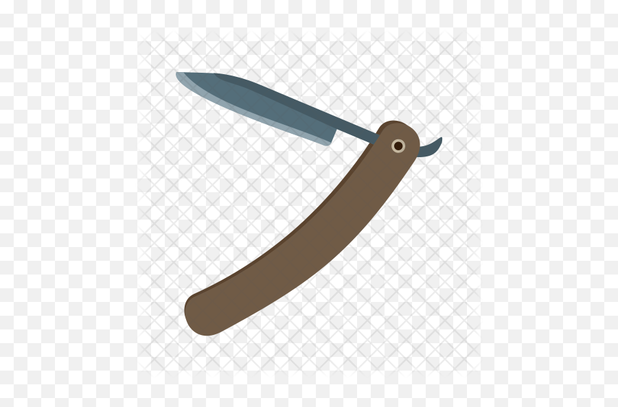 Straight Razor Icon Of Flat Style - Diagonal Pliers Png,Barber Razor Png