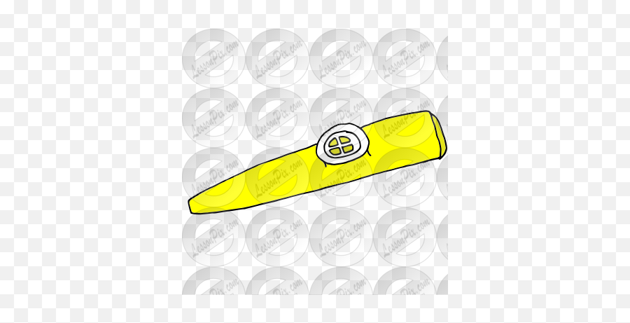 Kazoo Picture For Classroom Therapy Use - Great Kazoo Clipart Label Png,Kazoo Png