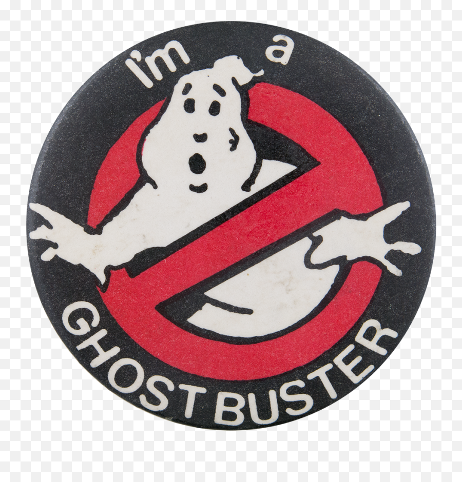 Iu0027m A Ghostbuster Busy Beaver Button Museum - Emblem Png,Ghostbusters Logo Transparent