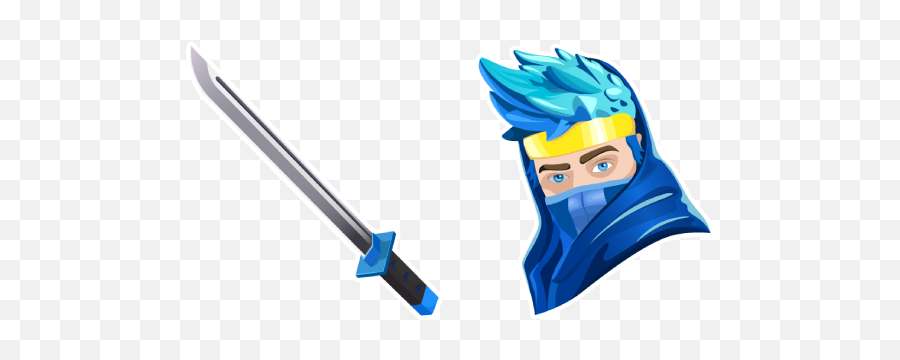 Fortnite Ninja Skin Dual Katanas Back - Ninja Skin Fortnite Png,Ninja Fortnite Transparent