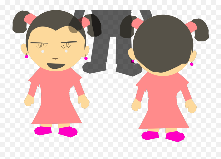 Little Kid Girl Cartoon Png Svg Clip - Pretty Black Little Girl Png,Little Kid Png