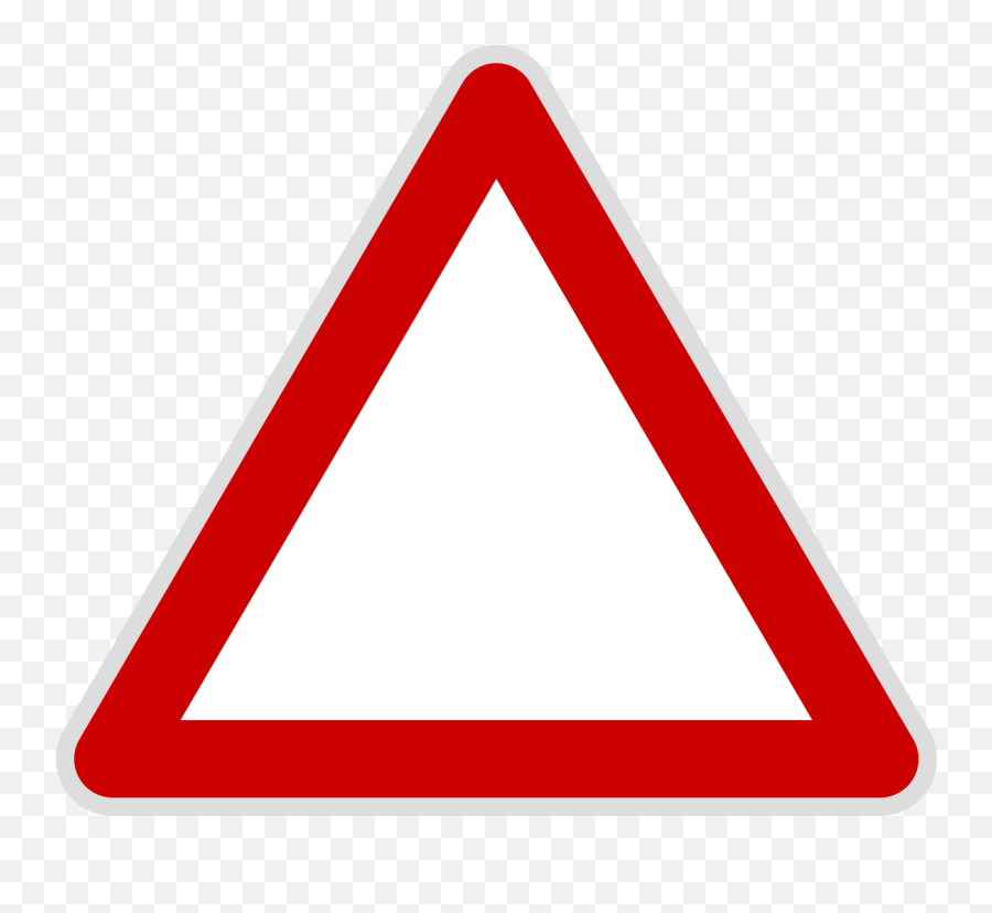 Warning Triangle Vector Black Png - Triangle Warning Signs Red,Triangle Vector Png