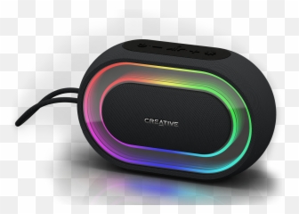 Creative Halo - Portable Bluetooth Speaker with Programmable Altavoz png