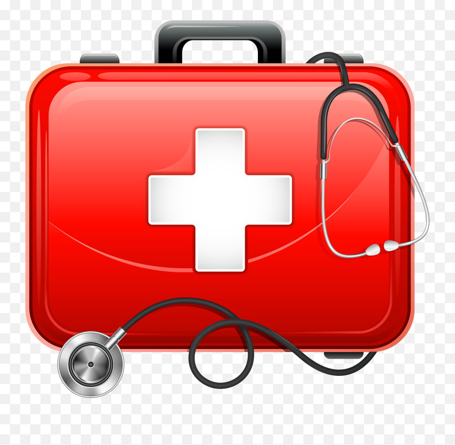 Medical Bag And Stethoscope Png Clipart - First Aid Clipart Png,Medicine Png