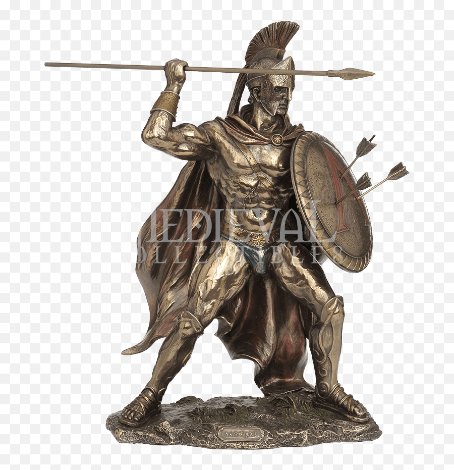 Veronese Leonidas Statue - Leonidas Of Sparta,Spear Png
