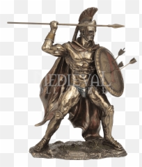 Veronese Leonidas Statue - Leonidas Of Sparta,Spear Png