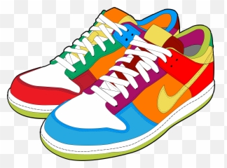 Free Cartoon Shoes Png Download - Sneakers Clipart,Cartoon Shoes Png