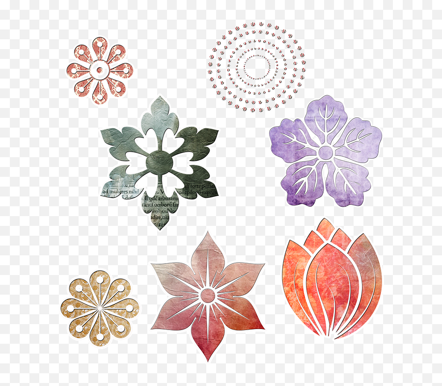 Flowers Scrap Shape - Free Image On Pixabay Flowers Scrap Png,Flower Shape Png