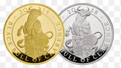 The Black Bull Of Clarence Royal Mint - Quarter Png,Black Bulls Logo