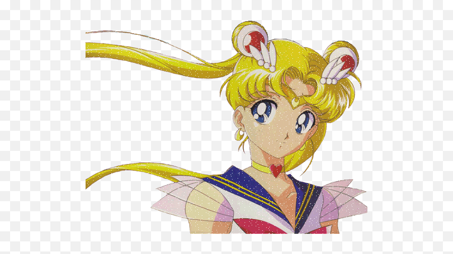 Glitter Gif Sailor Moon Picgifscom - Color Is Sailor Eyes Png,Sailor Moon Transparent
