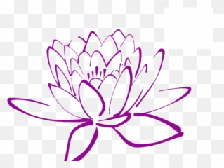 Lotus Tattoos Clipart Magnolia - Green Flower Png Fiore Di Loto Stilizzato