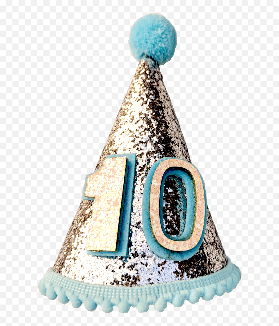 Birthday Party Hat For Dogs - Party Hat 10th Birthday Png,Birthday Hat Png