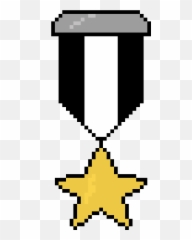 Medal Of Honor - Pixel Art 8 Bit Star Transparent Png Original Super Mario Bros Star,Pixel Star Png