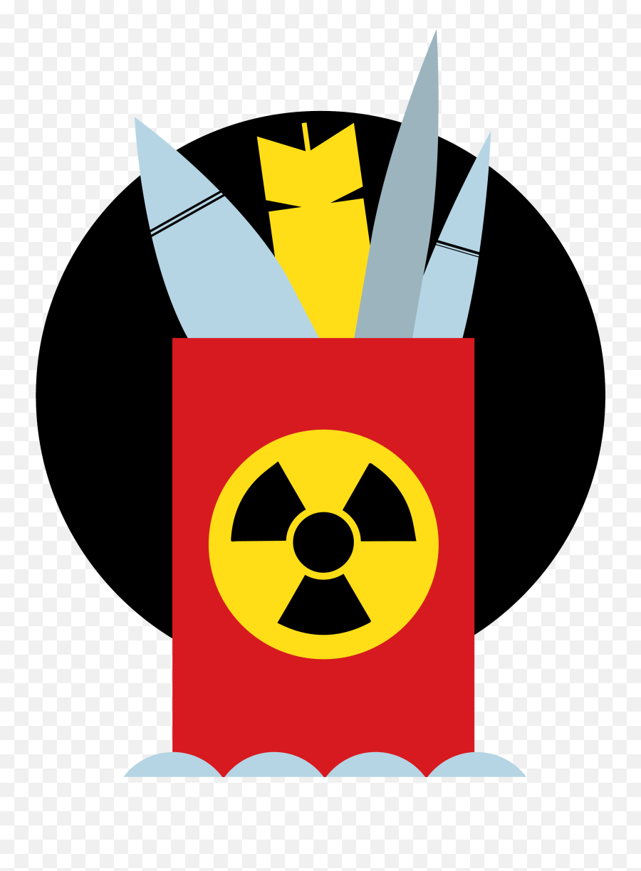 Nuke Clipart Nuclear Fission - Emblem Png,Radioactive Symbol Transparent