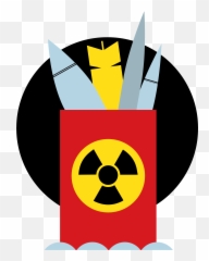 Nuke Clipart Nuclear Fission - Emblem png
