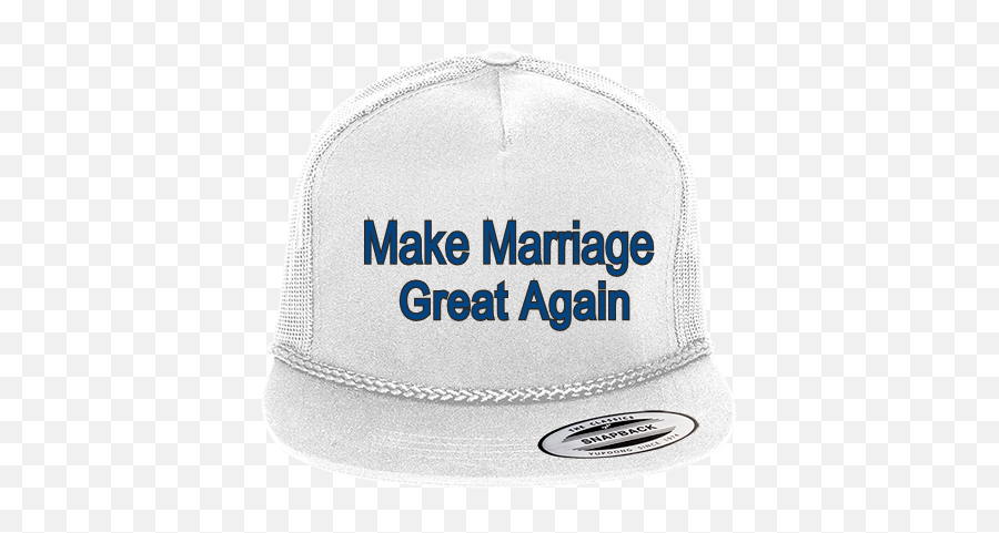 Make Marriage Great Again Cotton Front Trucker Hat - Baseball Cap Png,Make America Great Again Hat Transparent