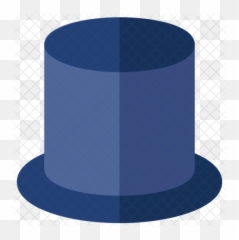 Bowler Hat Icon - Circle png