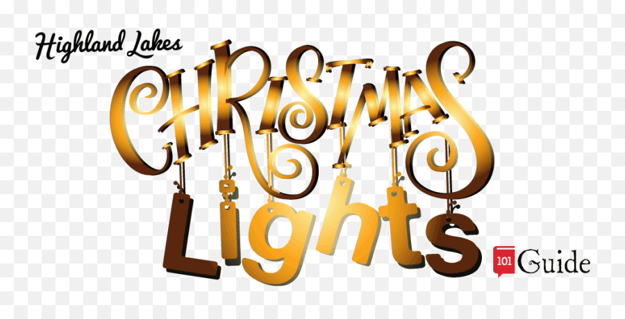 Highland Lakes Christmas Lights Guide - Mango Png,Christmas Lights Gif Png