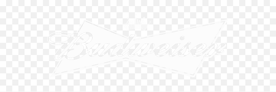 Download Hd Budweiser Logo Black And White Transparent Png - Budweiser Logo White Png,Bud Light Logo Png