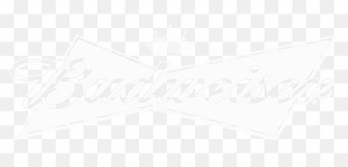 Download Hd Budweiser Logo Black And White Transparent Png - Budweiser Logo White Png,Bud Light Logo Png