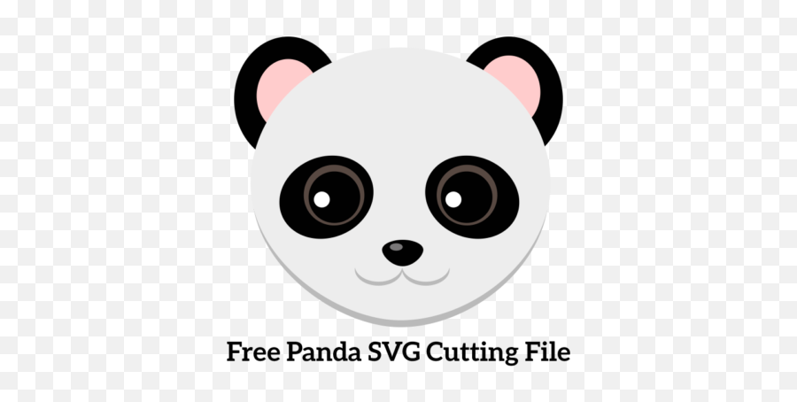 Pin - Panda Svg Free Png,Panda Face Png