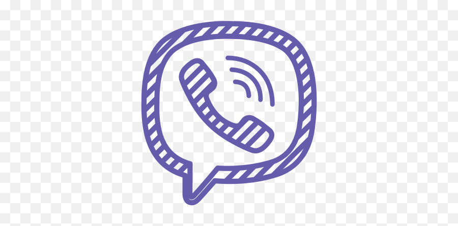 Chat Phone Viber Logo Icon - Logo Similia Similibus Curantur Png,Viber Logo Png