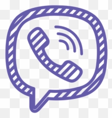 Chat Phone Viber Logo Icon - Similia Similibus Curantur png