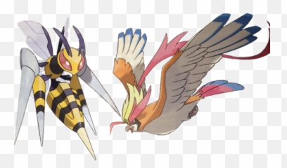 Download Beedrill Was Always That Cool - Mega Pidgeot Png,Pidgey Png