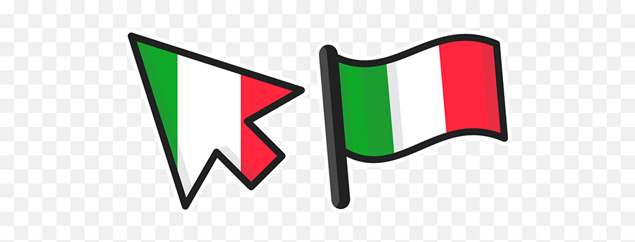 Italy Flag Cursor - Albanian Flag Cursor Png,Italy Flag Png